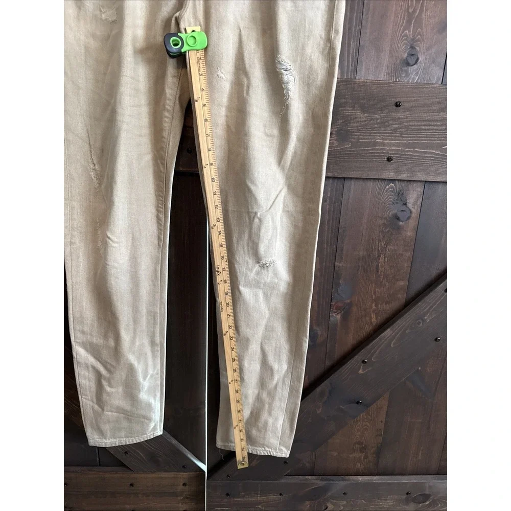 Banana Republic Men's Heritage Collection Beige Denim‎ Jeans Size 38x36